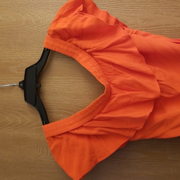 Veronica Beard orange red used dress 🔥 - Picture 2 of 4